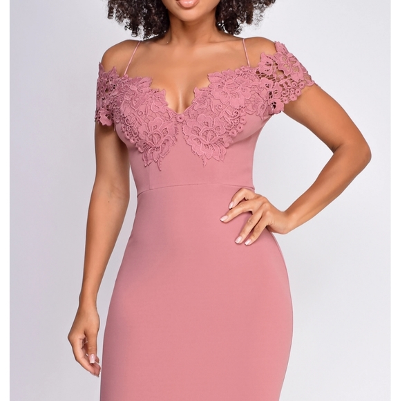 Pink S Bandage dress - Picture 1 of 3